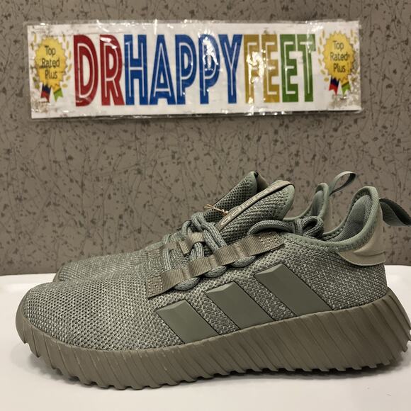 NWT adidas Men\'s Kaptir 3.0 Sneaker, Silver/Silver Pebble/Silver Green-SZ 13 main image 5